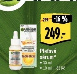 Pleťové rozjasňující sérum Vitamin C Garnier