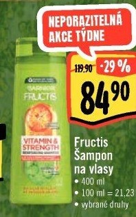 Šampon Fructis Garnier