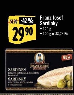 Sardinky filety Exclusive Franz Josef Kaiser