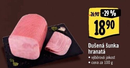 Šunka dušená hranatá výběrová Kostelecké uzeniny