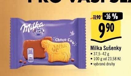 Sušenky Milka