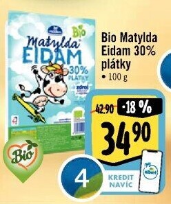 Sýr Eidam 30% bio Matylda Milko
