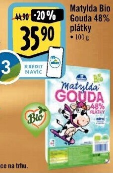 Sýr Gouda bio Matylda Milko