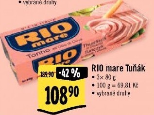 Tuňák Rio Mare