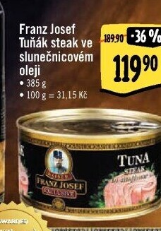 Tuňák steak v oleji Exclusive Franz Josef Kaiser