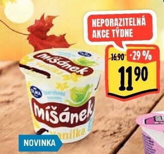 Tvarohová svačinka Míšánek Olma