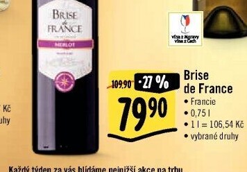 Vína Brise de France