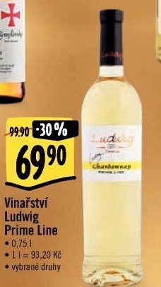 Vína Prime Line Vinařství Ludwig