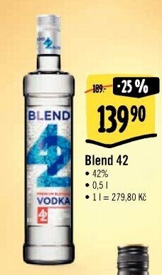 Vodka Blend 42 Vodka
