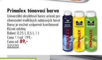 Primalex tónovací barva