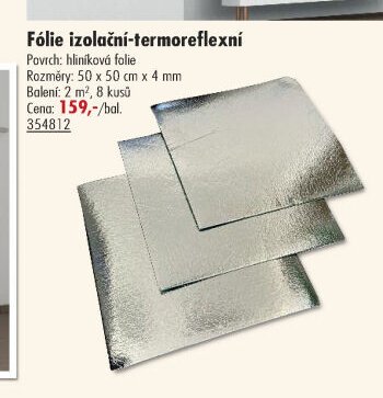 Fólie izolační-termoreflexní