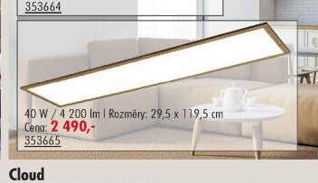Panel stropní Almond 40 W