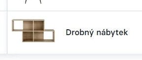 Drobný nábytek