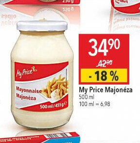My Price Majonéza 500 ml
