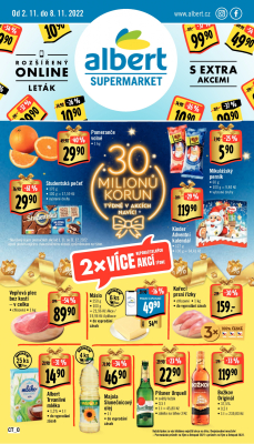 akční leták Albert 2.11.2022-8.11.2022