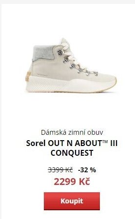 Dámská zimní obuv Sorel OUT N ABOUT™ III CONQUEST