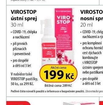 VIROSTOP ústní sprej 30 ml