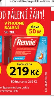 Rennie výhodné balení 96 tbl.
