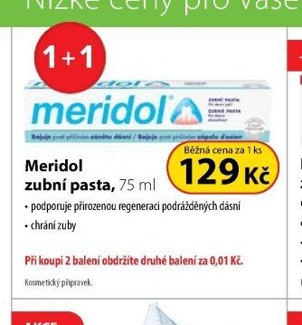 Meridol zubní pasta, 75 ml