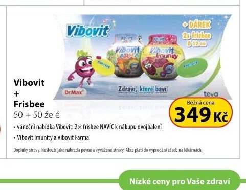 Vibovit + Frisbee 50 + 50 želé