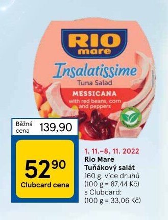 Rio Mare Tuňákový salát