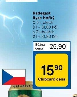 Radegast Ryze Hořký