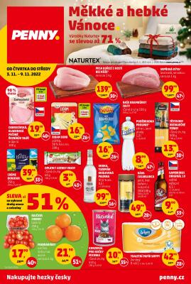 akční leták Penny Market 3.11.2022-9.11.2022