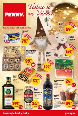 akční leták Penny Market 3.11.2022-16.11.2022