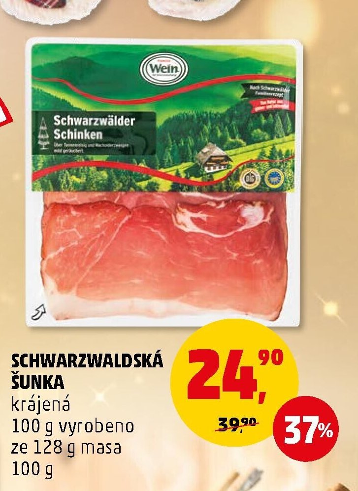 SCHWARZWALDSKÁ ŠUNKA