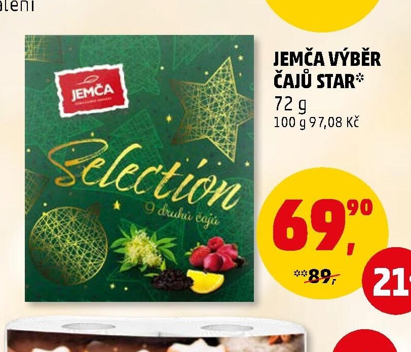 JEMČA VÝBĚR ČAJŮ STAR