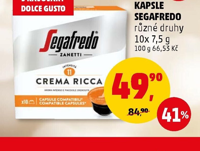 KAPSLE SEGAFREDO