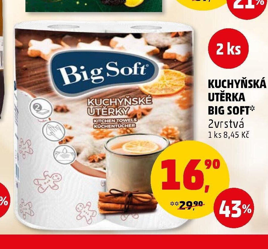 KUCHYŇSKÁ UTĚRKA BIG SOFT