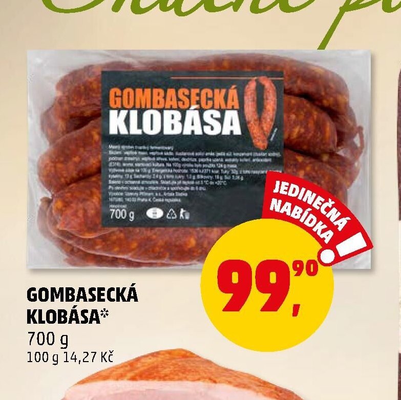Gombasecká klobása