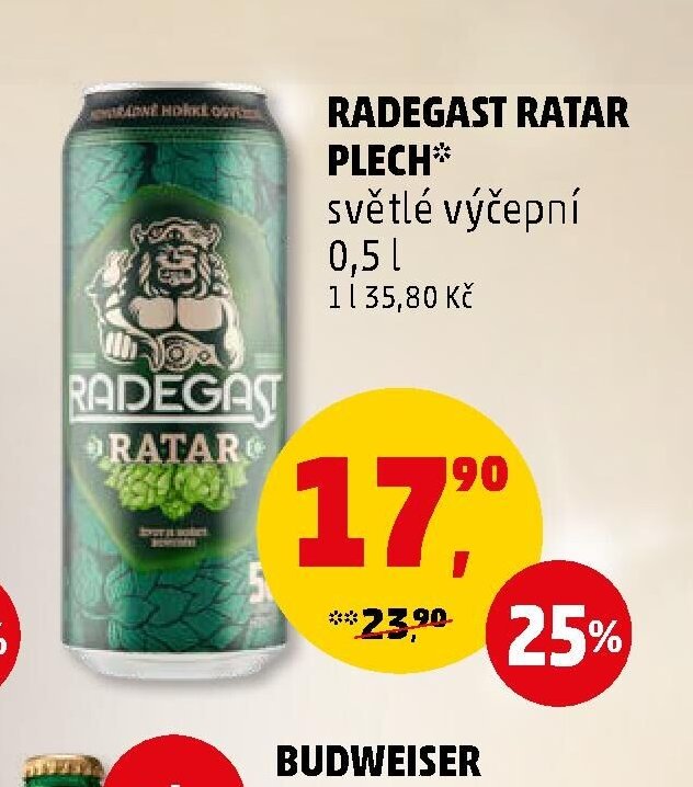 Radegast Ratar plech