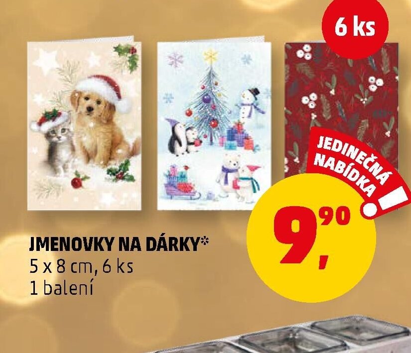 JMENOVKY NA DÁRKY