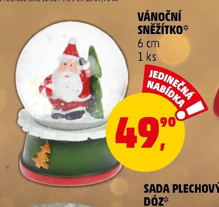 VÁNOČNÍ SNĚŽÍTKO