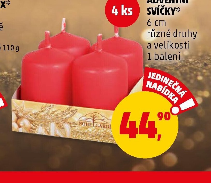 ADVENTNÍ SVÍČKY