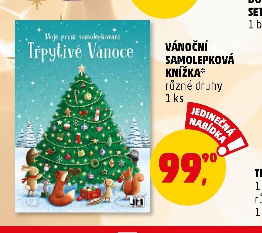 VÁNOČNÍ SAMOLEPKOVÁ KNIŽKA*