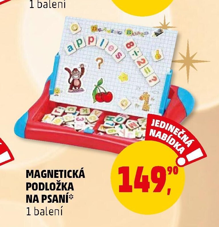 MAGNETICKÁ PODLOŽKA NA PSANÍ*