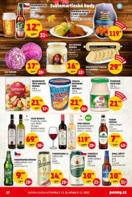 akční leták Penny Market 3.11.2022-9.11.2022