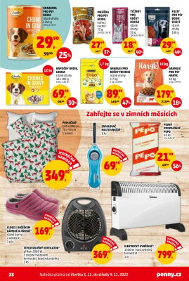 akční leták Penny Market 3.11.2022-9.11.2022