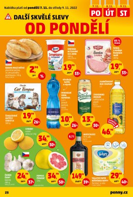 akční leták Penny Market 3.11.2022-9.11.2022