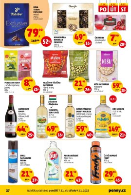 akční leták Penny Market 3.11.2022-9.11.2022