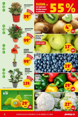 akční leták Penny Market 3.11.2022-9.11.2022