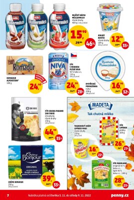akční leták Penny Market 3.11.2022-9.11.2022