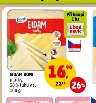 EIDAM BONI plátky