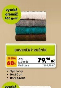 Bavlněný ručník