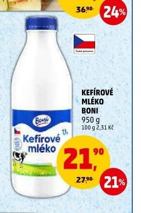 Kefírové mléko Boni