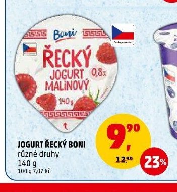 Jogurt řecký Boni