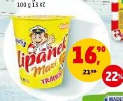 Tvarohový krém Lipánek Maxi